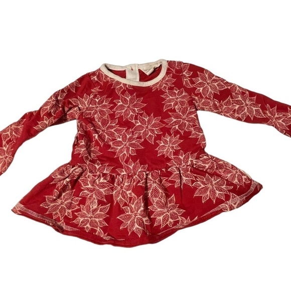 Burt’s Bees Red Poinsettia Dress - Picture 5 of 6